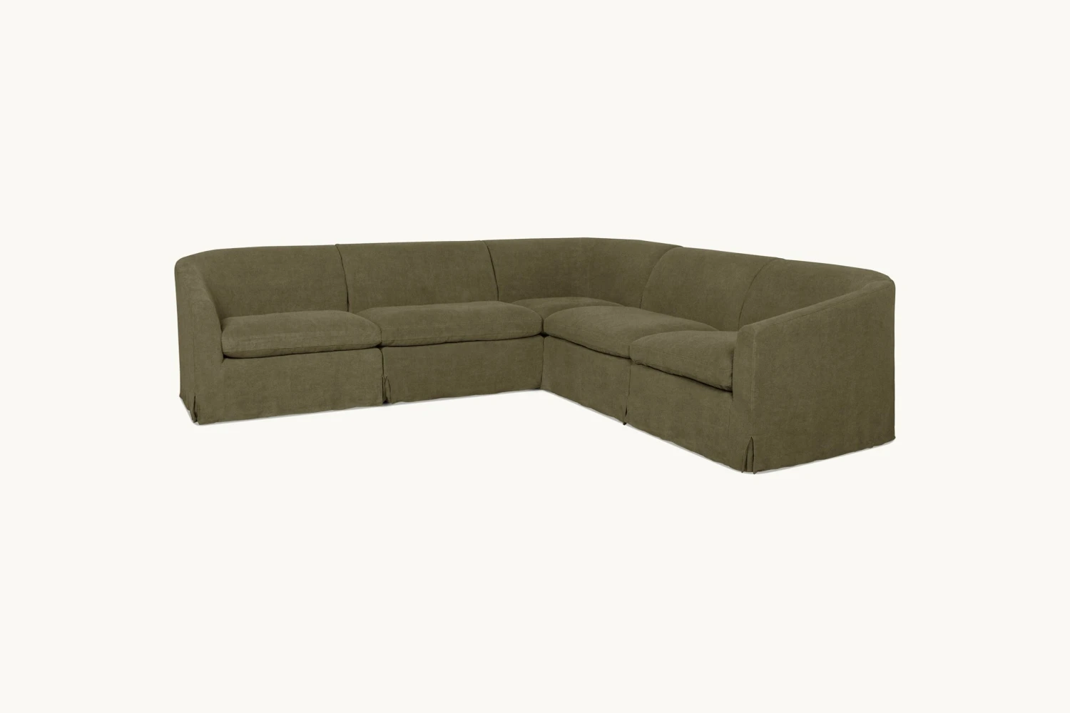 Ziki Corner Sectional Slipcover Only 8 Ziki Corner Sectional Slipcover Only - Image 8