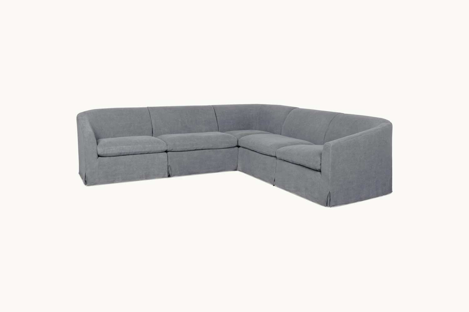 Ziki Corner Sectional Slipcover Only 2 Ziki Corner Sectional Slipcover Only - Image 2