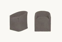 Ziki Dining Chair (2pc) 35 Ziki Dining Chair (2pc) -SIXPENNY STORE ziki dining chair cotton canvas moon dust product 3c6a335c dc55 4c7b 819d f0ac2eab347d