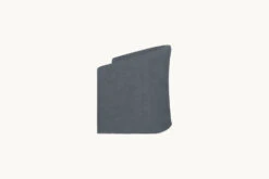 Ziki Dining Chair Slipcover Only (1pc) 23 Ziki Dining Chair Slipcover Only (1pc) -SIXPENNY STORE ziki dining chair light weight linen black pepper product PDP4