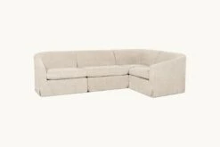 Ziki L-Shape Sectional Slipcover Only 28 Ziki L-Shape Sectional Slipcover Only -SIXPENNY STORE ziki lshape sectional cotton canvas beach walk product slipcover