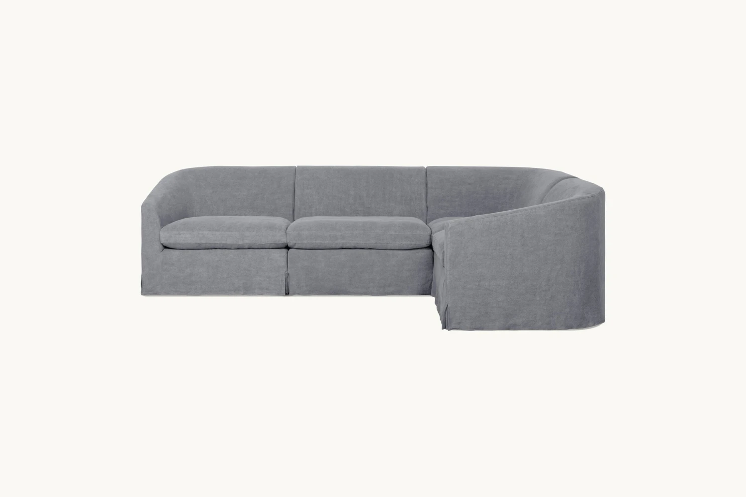 Ziki L-Shape Sectional Slipcover Only 3 Ziki L-Shape Sectional Slipcover Only - Image 3