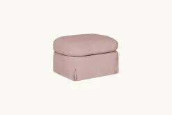 Ziki Ottoman -SIXPENNY STORE ziki ottoman cotton linen sundazed coral product chair