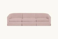 Ziki Sectional Slipcover Only -SIXPENNY STORE ziki sectional sofa cotton linen sundazed coral product slipcover